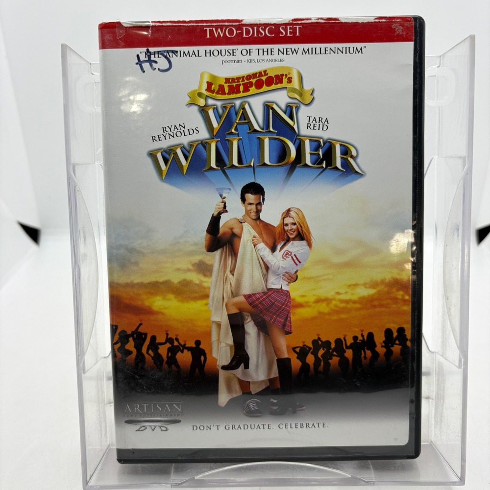 National Lampoons Van Wilder DVD 2-Disc Set Ryan Reynolds Tara Reid Comedy
